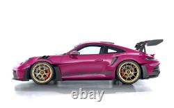 143 Minichamps 2024 Porsche 911 (992) GT3 RS Weissach Rubystar Gold Wheels