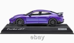 143 NOREV 2025 PORSCHE Taycan (J1.2) turbo GT Purple Sky DEALER Ed. 2,000 pcs