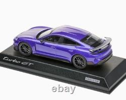 143 NOREV 2025 PORSCHE Taycan (J1.2) turbo GT Purple Sky DEALER Ed. 2,000 pcs