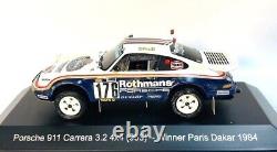 143 SPARK 1984 PORSCHE 911 (953) Carrera 3.2 4x4 #176 Winner Paris-Dakar 1984