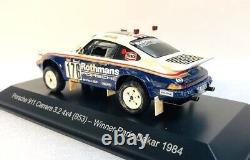 143 SPARK 1984 PORSCHE 911 (953) Carrera 3.2 4x4 #176 Winner Paris-Dakar 1984