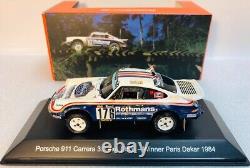 143 SPARK 1984 PORSCHE 911 (953) Carrera 3.2 4x4 #176 Winner Paris-Dakar 1984