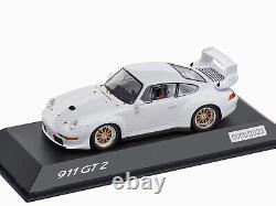 143 SPARK 1995 PORSCHE 911 993 GT2 firn white L. E. 2,023 pcs. DEALER MODEL