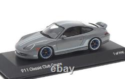 143 SPARK 2004 PORSCHE 911 (996) Classic Club Coupe Grey L. E. 996 pcs. MUSEUM