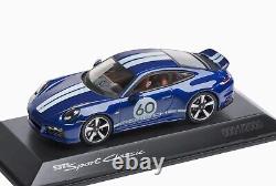 143 SPARK 2022 PORSCHE 911 (992) Sport Classic gentian blue LE 2,000 pcs DEALER