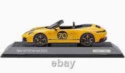 143 SPARK 2024 PORSCHE 911 992 Carrera Cabrio Spirit 70 IAA 2025 yellow DEALER