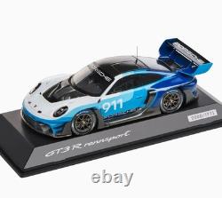 143 SPARK 2024 PORSCHE 911 992 GT3 R Rennsport #911 White Blue DEALER 1,911 pcs