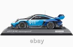 143 SPARK 2024 PORSCHE 911 992 GT3 R Rennsport #911 White Blue DEALER 1,911 pcs