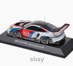 143 SPARK 2024 PORSCHE 911 992 GT3 R Rennsport White Red Blue DEALER 2,000 pcs