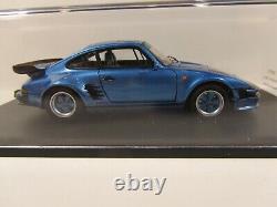 143 SPARK MP013 PORSCHE, MUSEUM, PORSCHE 911 Turbo Flatnose minervablau XXRARE