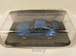 143 SPARK MP013 PORSCHE, MUSEUM, PORSCHE 911 Turbo Flatnose minervablau XXRARE