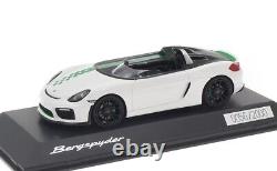 143 SPARK PORSCHE Boxster Bergspyder Porsche Unseen white green L. E. 2,000 pcs