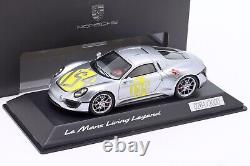 143 SPARK PORSCHE LeMans Living Legend Porsche Unseen silver L. E. 2,000 pcs