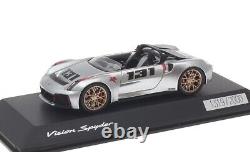 143 SPARK PORSCHE Vision Spyder Porsche Unseen #131 silver L. E. 2,000 pcs