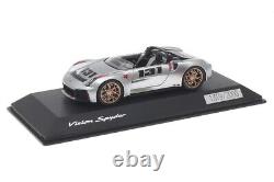 143 SPARK PORSCHE Vision Spyder Porsche Unseen #131 silver L. E. 2,000 pcs