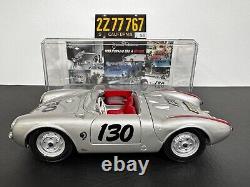 1955 Porsche 550A Spyder Diecast 130 withDisplay James Dean Little Bastard 118