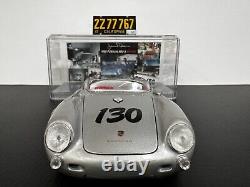 1955 Porsche 550A Spyder Diecast 130 withDisplay James Dean Little Bastard 118