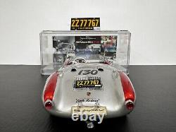 1955 Porsche 550A Spyder Diecast 130 withDisplay James Dean Little Bastard 118