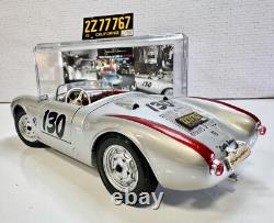 1955 Porsche 550A Spyder Diecast 130 withDisplay James Dean Little Bastard 118