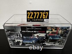 1955 Porsche 550A Spyder Diecast 130 withDisplay James Dean Little Bastard 118