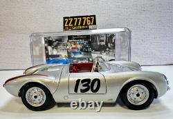 1955 Porsche 550A Spyder Diecast 130 withDisplay James Dean Little Bastard 118
