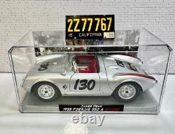 1955 Porsche 550A Spyder Diecast 130 withDisplay James Dean Little Bastard 118