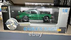 1973 Porsche 911 2.7 RS 118 Eagle's Race Green Diecast Car Model Car Toy Car