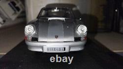 1973 Porsche 911 S Coupe 2.4L 118 Eagle's Race Silver Diecast Car Model Car