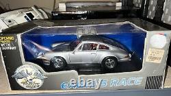 1973 Porsche 911 S Coupe 2.4L 118 Eagle's Race Silver Diecast Car Model Car