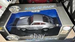 1973 Porsche 911 S Coupe 2.4L 118 Eagle's Race Silver Diecast Car Model Car