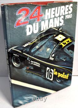1980 24 Heures Du Mans Official Yearbook Annual French Jean Rondeau M379 Porsche