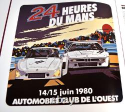 1980 24 Heures Du Mans Official Yearbook Annual French Jean Rondeau M379 Porsche