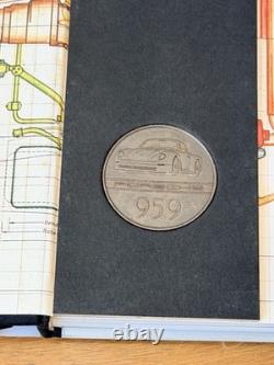 1986 PORSCHE 959 Lewandoski Art Race Car HC Vtg Limited Edition Rare Germany Old