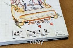 1986 PORSCHE 959 Lewandoski Art Race Car HC Vtg Limited Edition Rare Germany Old