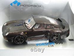 1987 Porsche 959 Metallic Brown New In Box 118