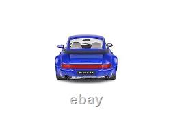 1990 PORSCHE 911 (964) TURBO 3.6 ELECTRIC BLUE 1/18 MODEL by SOLIDO S1803405 NEW