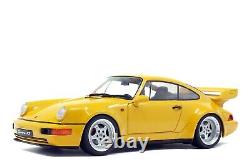 1990 Porsche 911 (964) Carrera Rs 3.8 Speed Yellow 1/18 Model Solido Last One