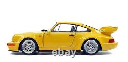 1990 Porsche 911 (964) Carrera Rs 3.8 Speed Yellow 1/18 Model Solido Last One