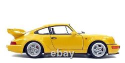 1990 Porsche 911 (964) Carrera Rs 3.8 Speed Yellow 1/18 Model Solido Last One