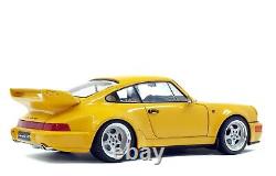 1990 Porsche 911 (964) Carrera Rs 3.8 Speed Yellow 1/18 Model Solido Last One