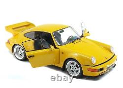 1990 Porsche 911 (964) Carrera Rs 3.8 Speed Yellow 1/18 Model Solido Last One