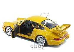 1990 Porsche 911 (964) Carrera Rs 3.8 Speed Yellow 1/18 Model Solido Last One