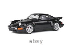 1993 PORSCHE 911 (964) CARRERA TURBO 3.6 BLACK 118 by SOLIDO MODELS NEW IN BOX