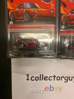 2 2023 Hot Wheels RLC Exclusive Porsche 959 one with ERROR. FREE SHIPPING