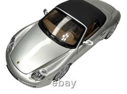 2005 Porsche Boxster 987 S 118 Kyosho Silver Diecast Model Car