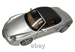 2005 Porsche Boxster 987 S 118 Kyosho Silver Diecast Model Car