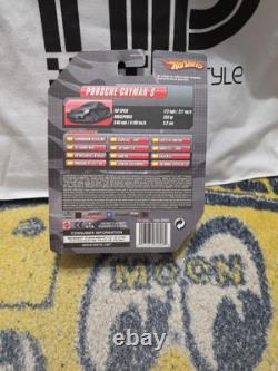 2010 Hot Wheels Speed Machines BLACK PORSCHE CAYMAN S Super Cool LOOK HERE