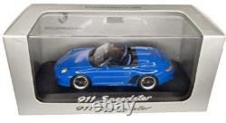 2011 Porsche 911 Speedster 143 Minichamps Pure Blue Dealer Diecast Model Car