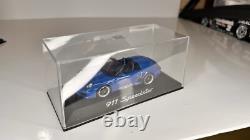 2011 Porsche 911 Speedster 143 Minichamps Pure Blue Dealer Diecast Model Car