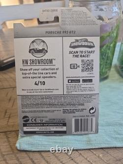 2016 Hot Wheels Super Treasure Hunt BLUE PORSCHE 993 GT2! RARE! Cracked See Pics